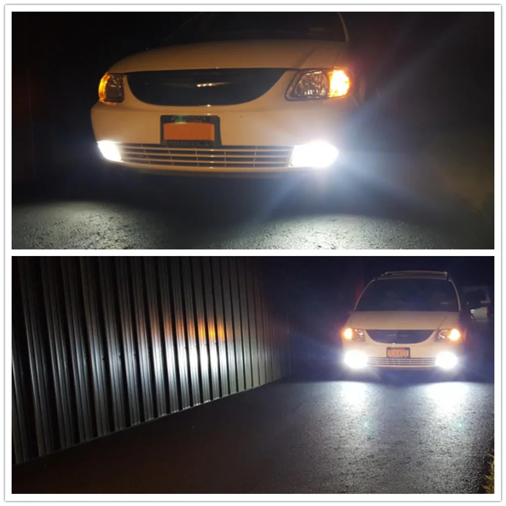 WLJH 2x Canbus без ошибок Led H7 противотуманная фара авто мотор грузовик Вождение