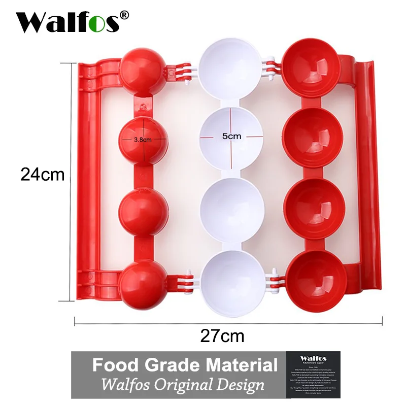 1 шт. Новое приспособление для приготовления фрикаделек, мясных рыбных шариков, Рождественская Кухня, домашние фаршированные фрикадельки, инструмент для приготовления фаршированных мячей - Цвет: WALFOS 27x24x5cm