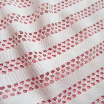 

Smooth Black Stripe Stretch Mesh Fabric Hollow Lingerie Spandex Fabric French Sexy Soft Evening Dress Sewing Cloth Tissue