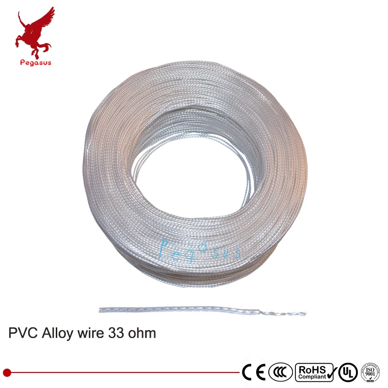 

20 meters Transparent PVC alloy heating wire 5V---220V 33 ohm Anti freezing Heating wire Heating cable USB power heating wire