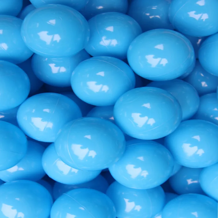 100 шт./лот экологичный Безопасный синий и белый мягкий водный бассейн океан игрушка мяч детские забавные игрушки воздушный шар ямы для отдыха на открытом воздухе Спорт