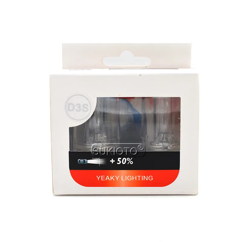 SUKIOTO Store D1S YEAKY D2S H1 H7 D3S D2H hid xenon projector lens lamp yeaky lighting hid H11 4500K 5500K 6500K Car headlight (2)