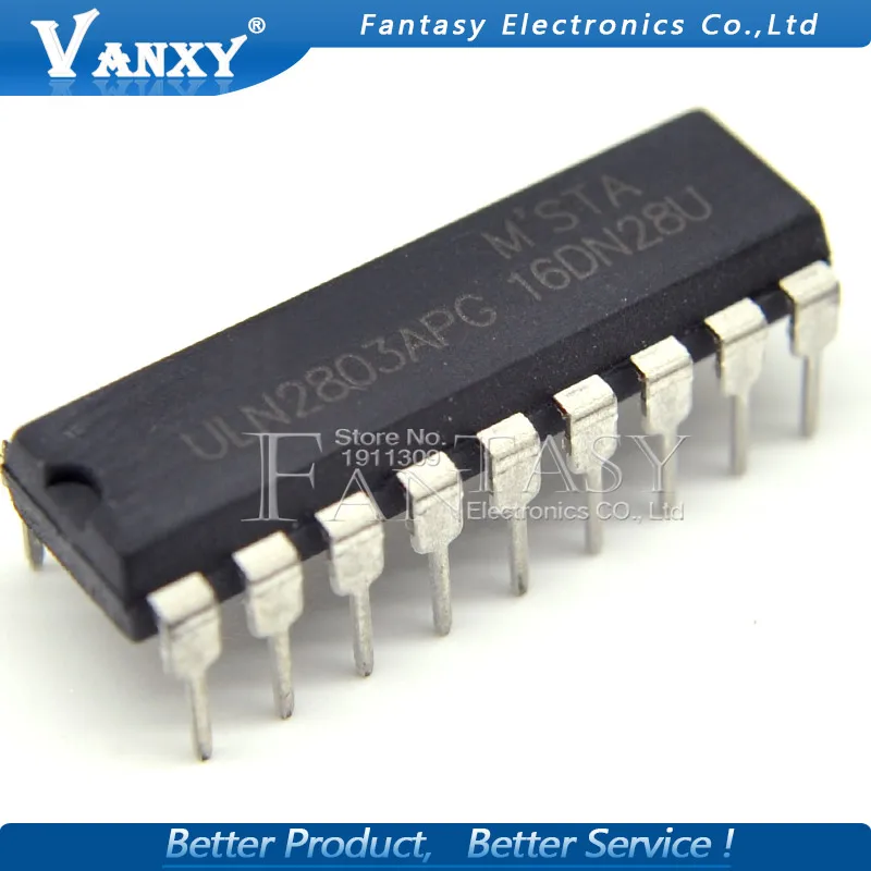 10pcs NEW ULN2803 ULN2803AG ULN2803A SOIC-18 TOSHIBA
