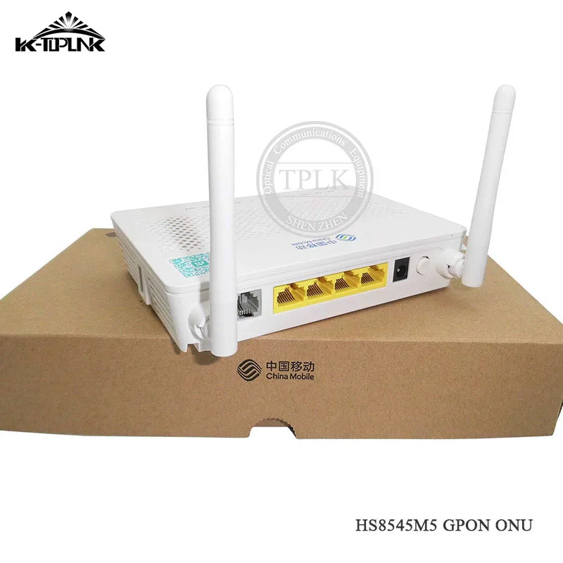 50 шт. HS8545M5 мини размер HS8545M5 GPON ONU ONT с 1GE+ 3FE+ 1TEL+ USB+ Wifi портов с английской прошивкой дешевая цена