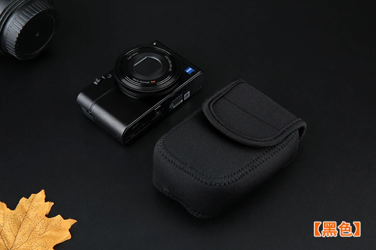Hard EVA Shell Case with Soft Cloth for Sony Cyber-Shot DSC-RX100 II in Blue
