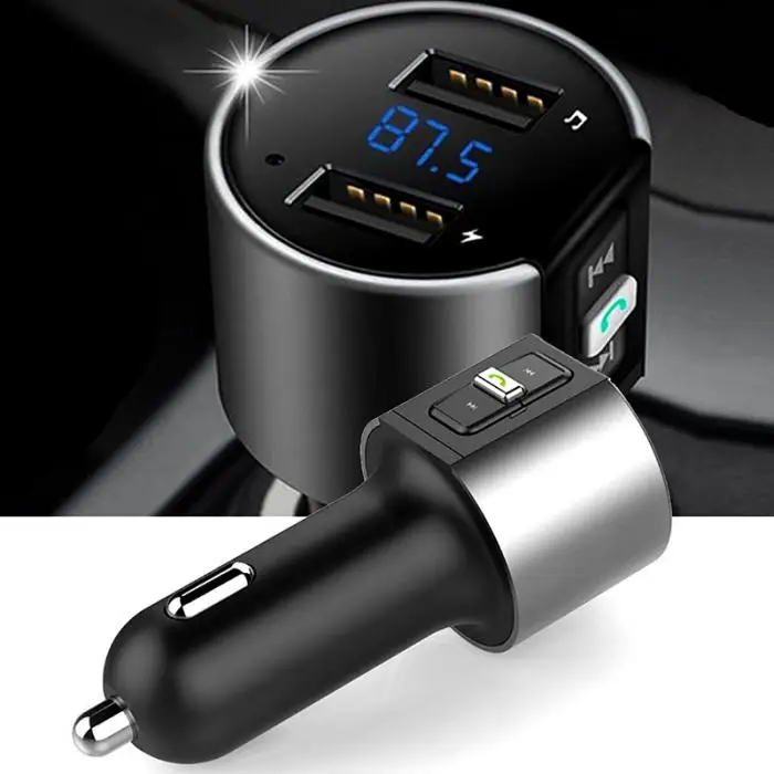 Fm-передатчик MP3-плеер Bluetooth Автомобильный громкой связи Автомобильный USB, SD AUX NR