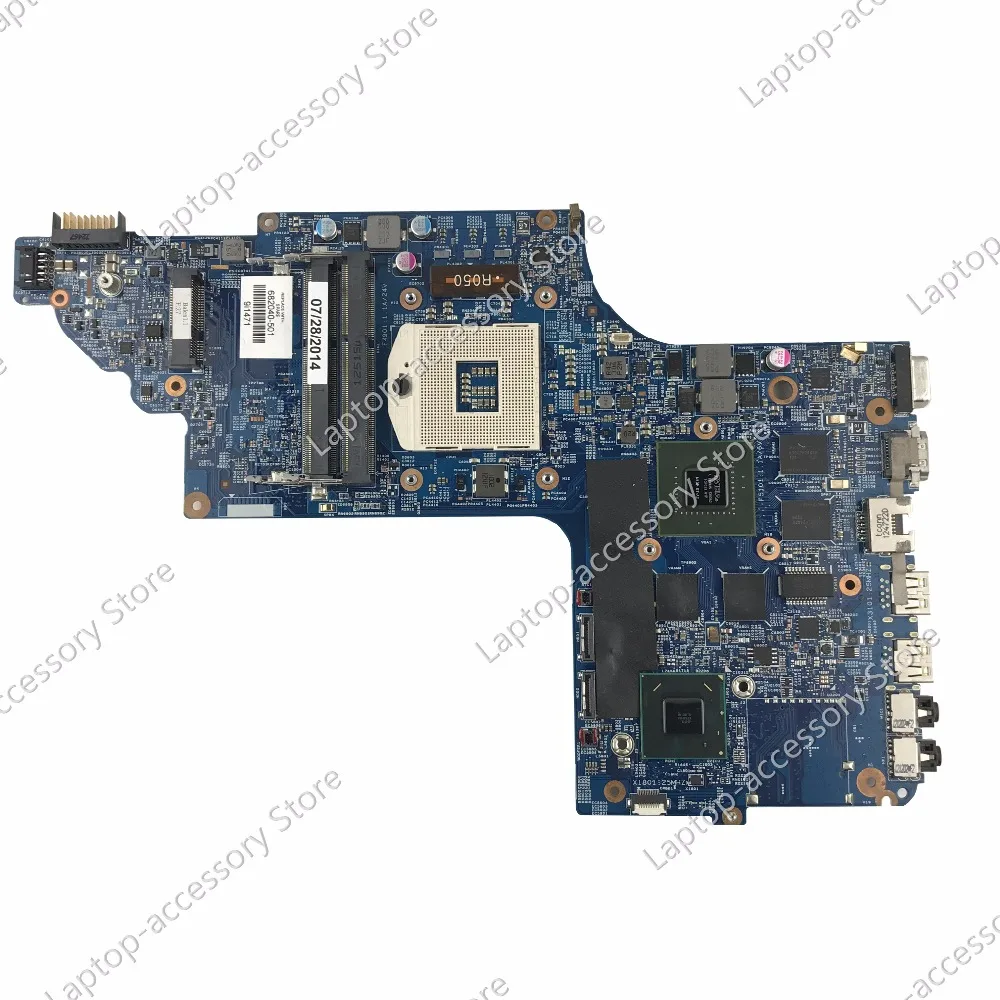 

Free Shipping For HP DV7 DV7-7000 laptop motherboard 682040-001 682040-501 / 100% tested