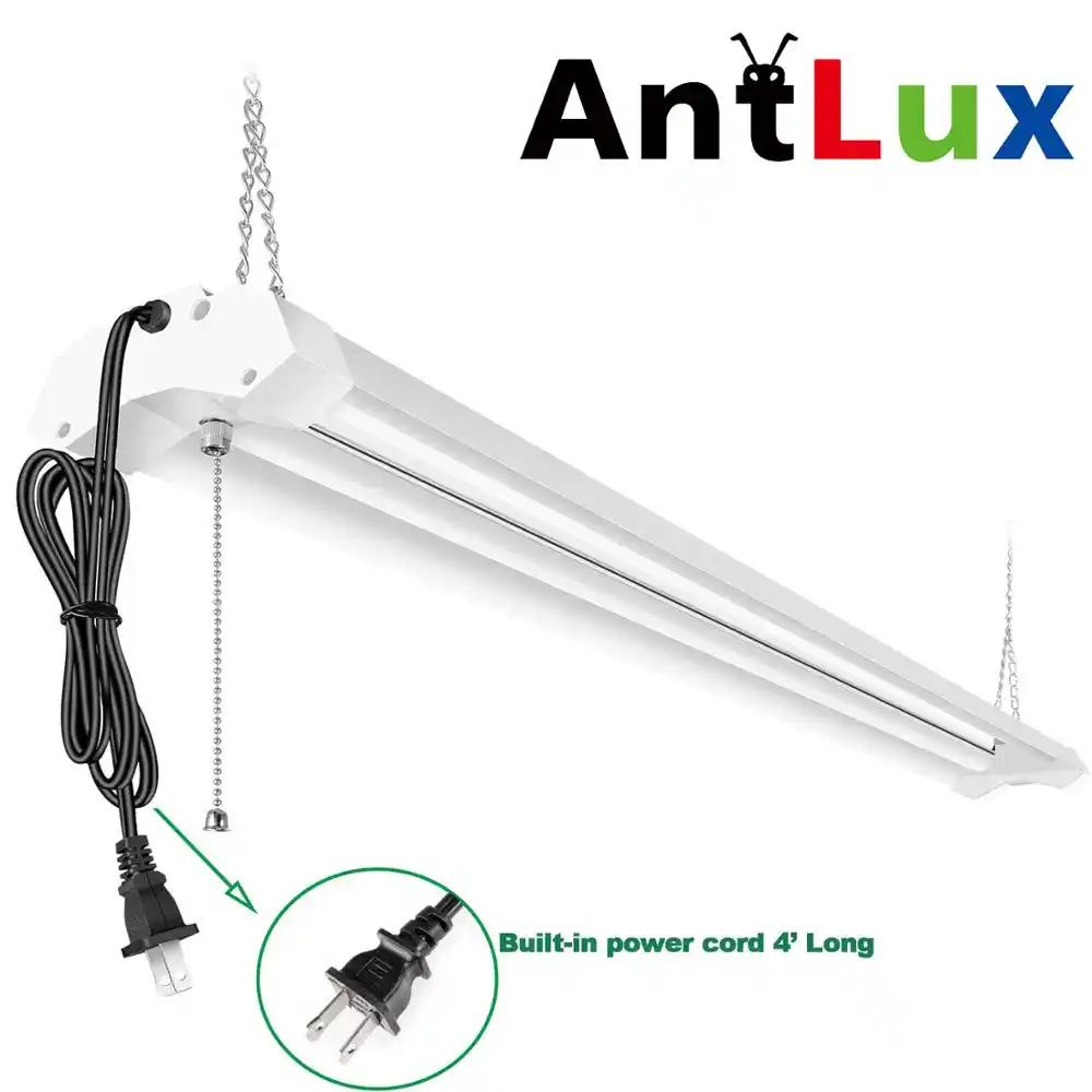4ft Led Shop Light >> 4ft Led Shop Lights Linkable Led Ceiling Light Fixtures For Garage 40w Plug And Play No Glar Durable Fixtures With Pull Chain 4ft Led Shop Light >> 4ft Led Shop Lights Linkable Led Ceiling Light Fixtures For Garage 40w Plug And Play No Glar Durable Fixtures With Pull Chain