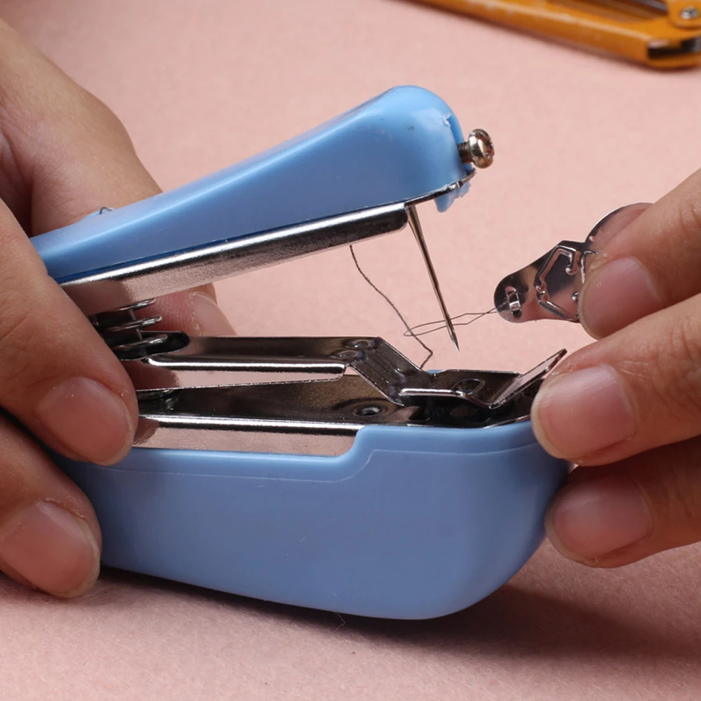 Цветная Беспроводная мини-швейная машина ручной одежды maquina de costura для домашнего использования в путешествиях