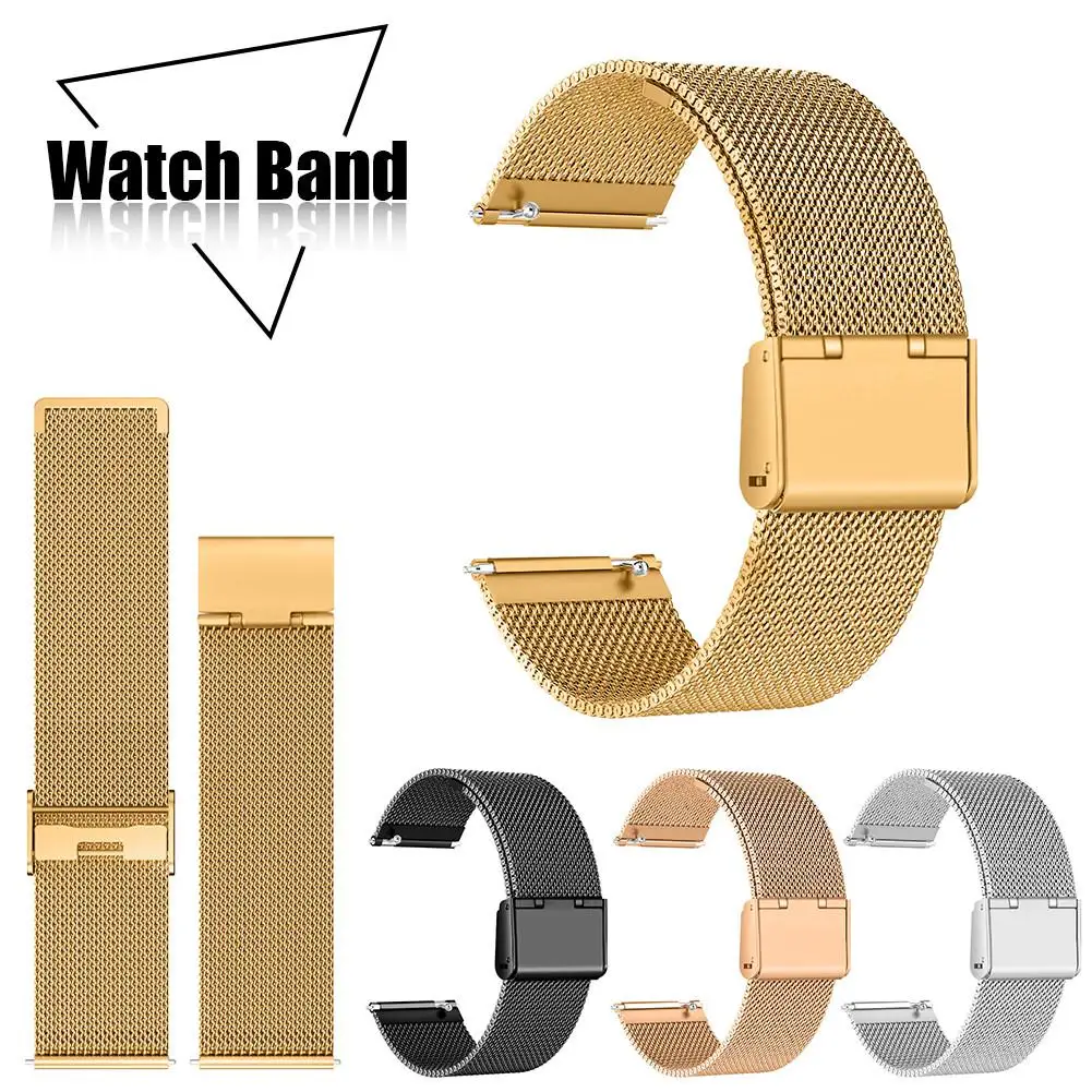 

2018 Hot Milanese Stainless Steel Mesh Band Replacement Wristbands Straps Bracelet Watch Band For Fitbit Versa Smart Watch