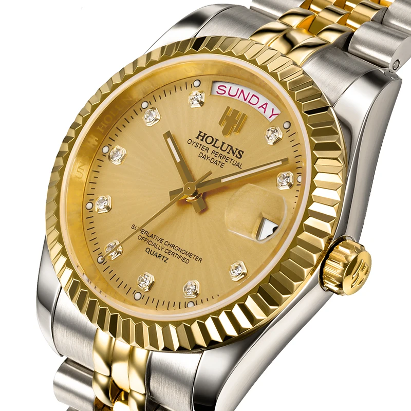 Fashion Watch men Luxury top brand HOLUNS steel men watch luminous waterproof Wristwatch Men Clock quartz watch Reloj Hombre Fashion Watch men Luxury top brand HOLUNS steel men watch luminous waterproof Wristwatch Men Clock quartz watch Reloj Hombre