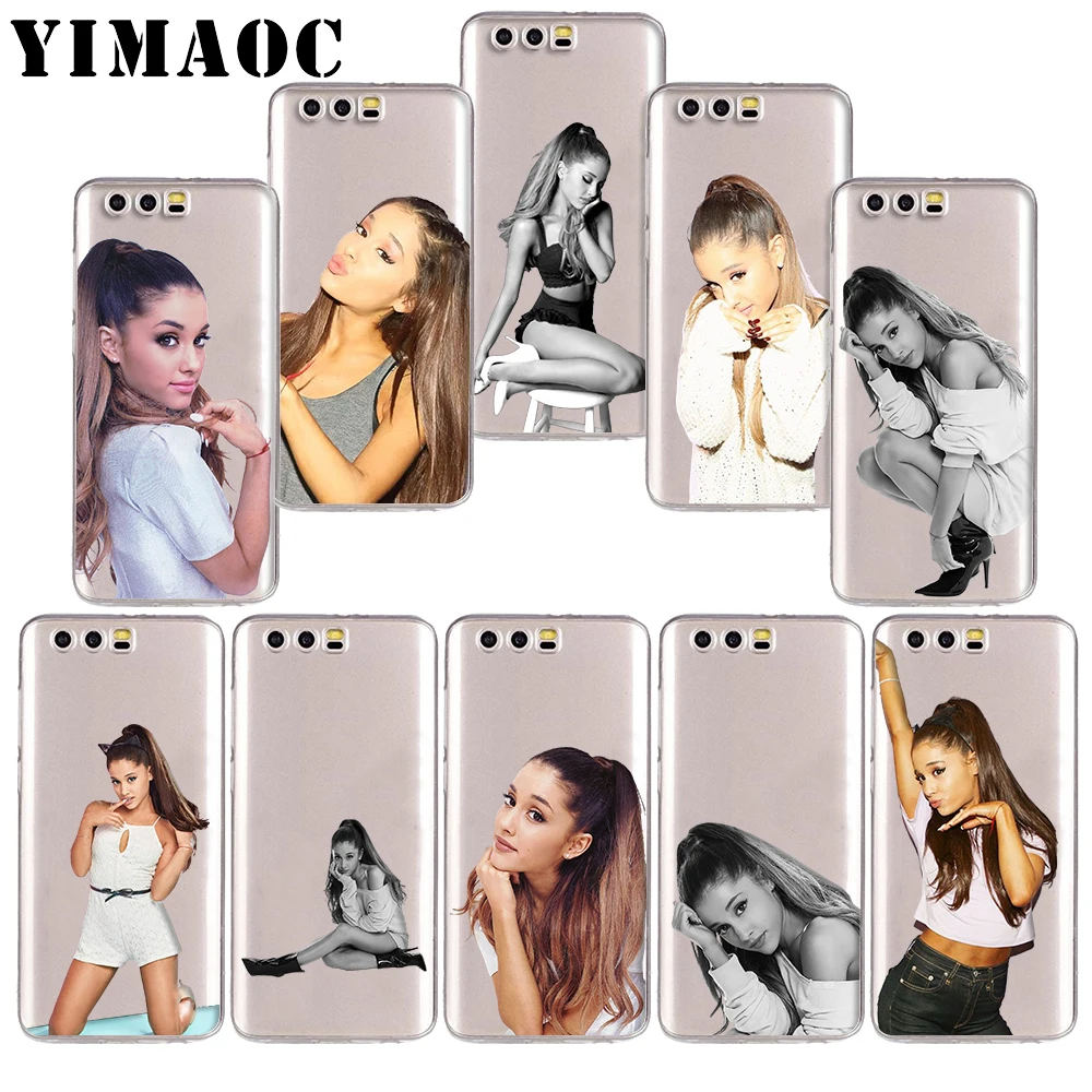 

YIMAOC 17z Beautiful Ariana Grande Crystal Soft TPU Case for Huawei Honor 10 9 lite 7A Pro 7C 7X 8X Nove 3 3i