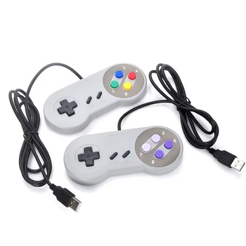 

2018 USB Game Controller Gaming Joystick Gamepad Controller for SNES Game pad for Windows PC MAC Computer Control Joystick