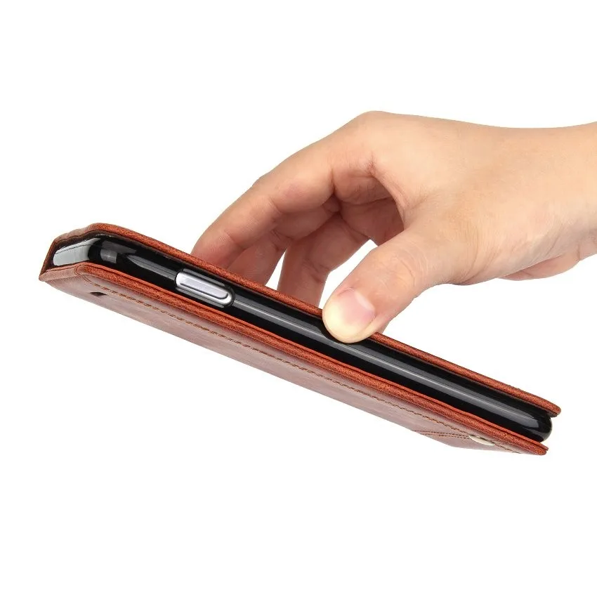 Глянцевая кожа PU кошелек книга флип чехол для iPhone 5 5S SE/6 s/7 6 6 S 7 Plus чехол для телефона с магнитом+ Стилусы