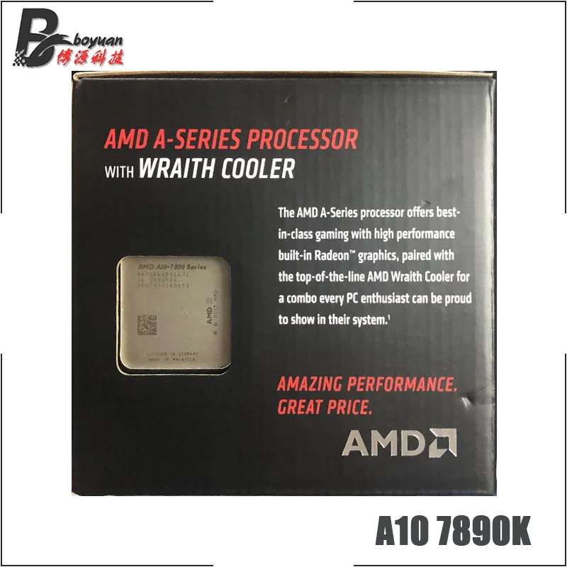 Процессор AMD A10-Series A10-7890K A10 7890 K A10 7890 K 4,1 GHz четырехъядерный процессор AD789KXDI44JC Socket FM2