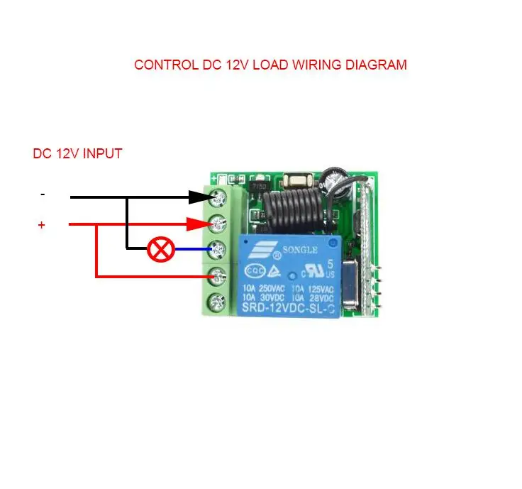us $9 53 15% off 433 92mhz universal wireless remote control switch dc12v 12 v 10a 1ch relay receiver transmitter control light lamp garage door in hidden ignition kill switch 20 amp dc 12v 24v led wireless keychain