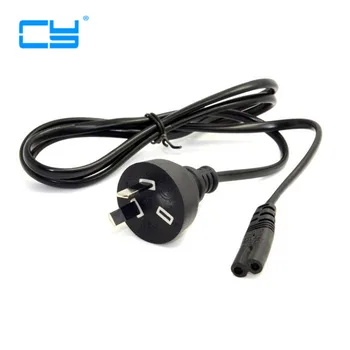 

Australian Australia AU plug power supply Cable 2-prong 2 Outlets power Outlet Cord IEC320 IEC 320 C7 for Laptop Notebook Tablet