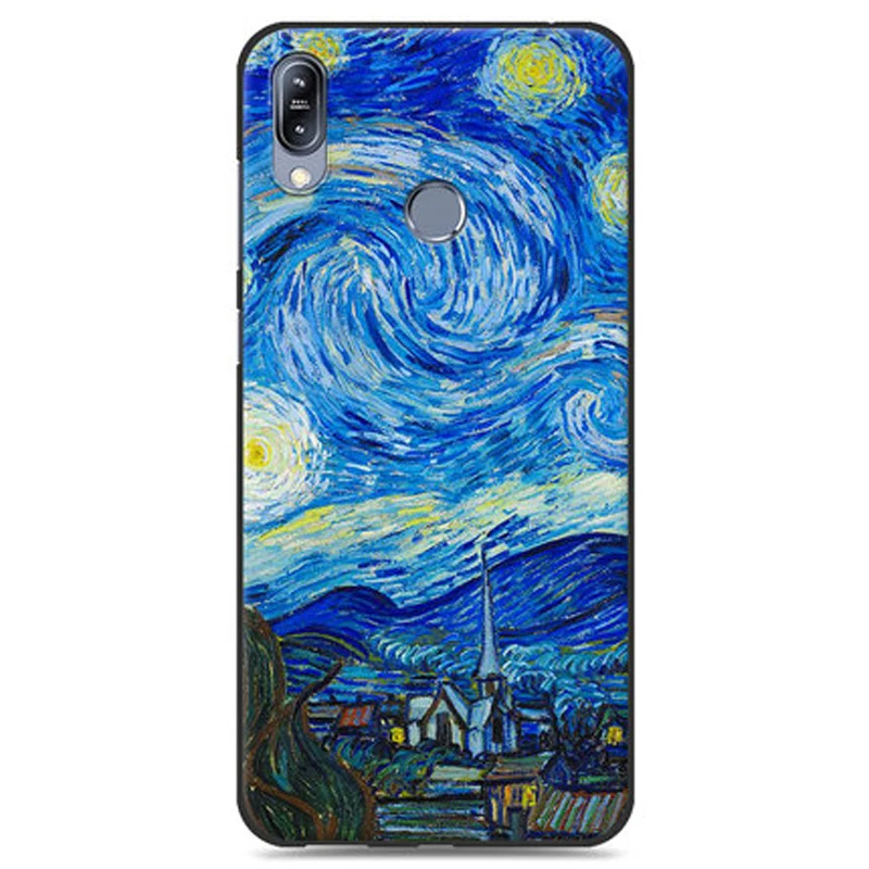 Чехол Fundas для Asus ZenFone Max M2 ZB633KL ZB632KL мультяшный чехол телефона из ТПУ M 2 защитный