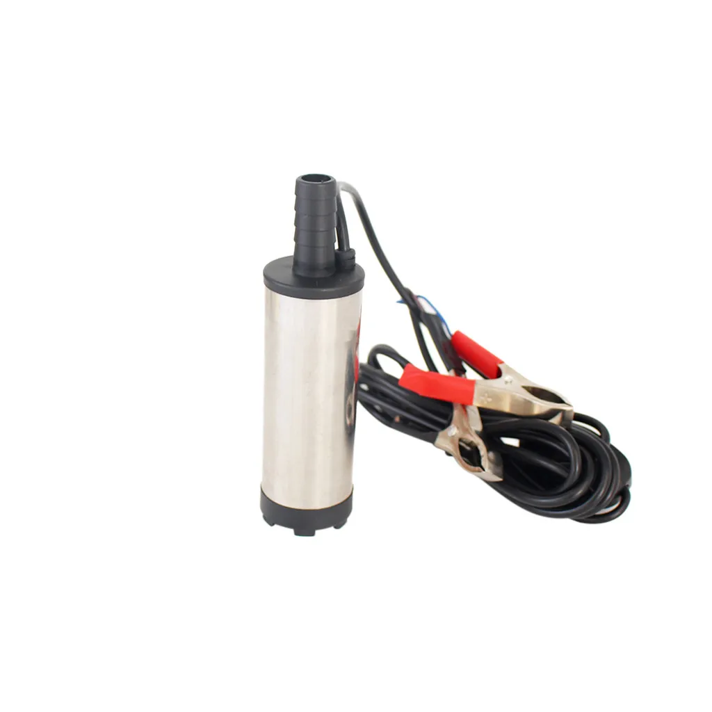 

2019 New Fashion 12V DC 38mm Silver Car Electric Submersible Water Oil Fuel Pump 8700r/min For Car SUV