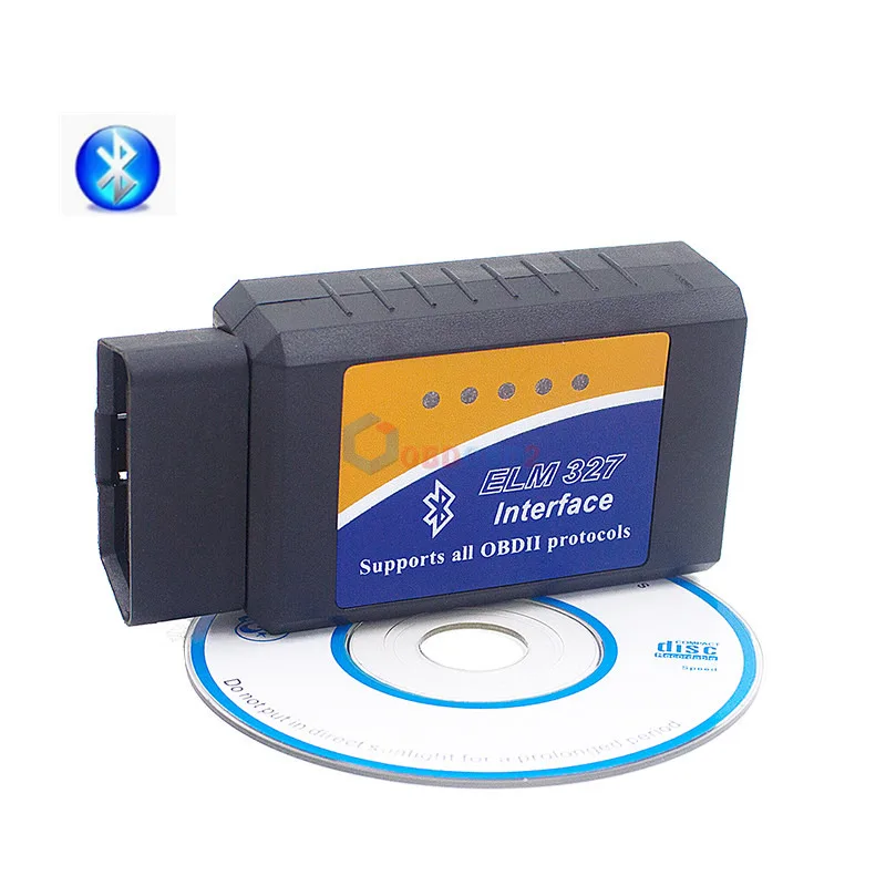 V1.5 супер мини ELM327 Bluetooth ELM 327 версии 1,5 с PIC18F25K80 чип OBD2/OBDII для Android Крутящий момент/планшетный ПК Автомобильный сканер штрих-кода - Цвет: Белый