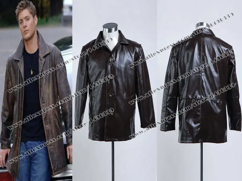 Supernatural Dean Winchester Halloween Cosplay Costume Outfit Uniform