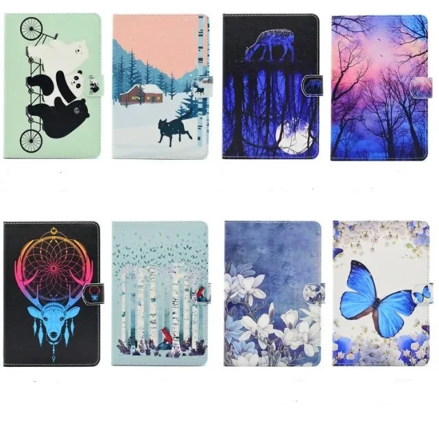 

Butterfly Bear For Amazon Kindle Fire Hd 8 Tablet 2017 Cases Smart TPU Flip Leather Case Cover For New Fire HD8 2017 2016 Fundas