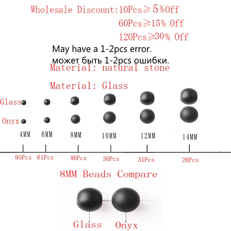 CAMDOE DANLEN натуральный камень черный тусклый лак матовые Агаты оникс мороз стеклянные бусины 4 6 8 10 12 14 мм подходят DIY для изготовления ювелирных изделий