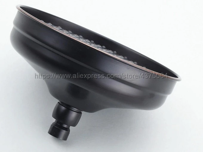 Black Oil Rubbed Brass Bathroom Rainfall Shower Faucet Set Mixer Tap With Hand Sprayer Wall Mounted Nhg151