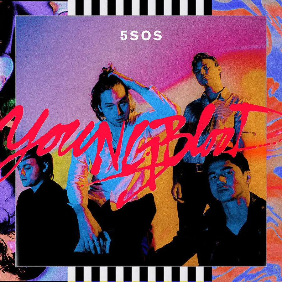 Z0786 Плакаты и принты Seconds of Summer Янгблад 5SOS музыка 2018 художественный постер картина