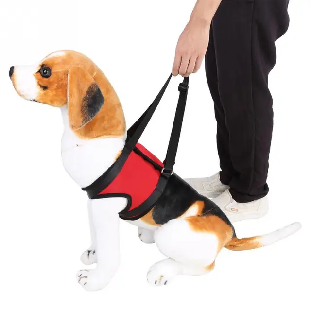 TAILUP Dog Lift Support Harness W/ Handle Front&Rear Walking Aid Lifting Harness Vest For