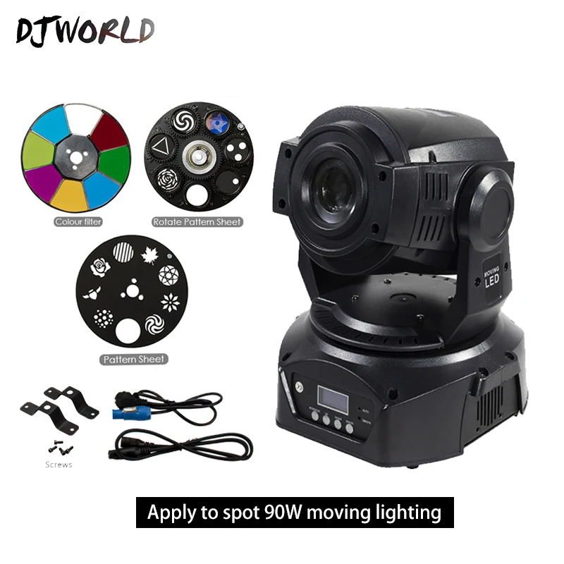  Djworld 30W/60w/90W Led Spot Light Multiple modes DJ Club Stage Lighting Home Party Disco Effect Mo - 33044511211