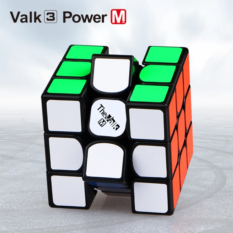 Valk 3 power M Магнитный куб 3x3 мини-размер скоростной куб Valk 3 Qiyi конкурсные Кубики Игрушки WCA головоломка волшебный куб магниты Cubo игрушка