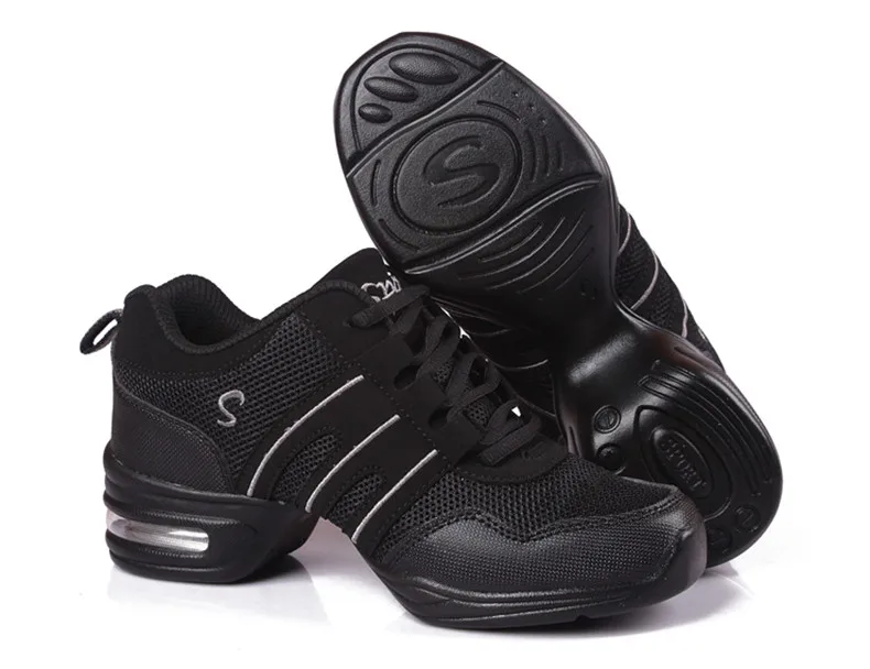 2019 sneaker women shoes Sports Feature Soft Outsole Breath Dance Shoes Sneakers For Woman Practice Shoes Modern Dance Jazz Shoes (13)