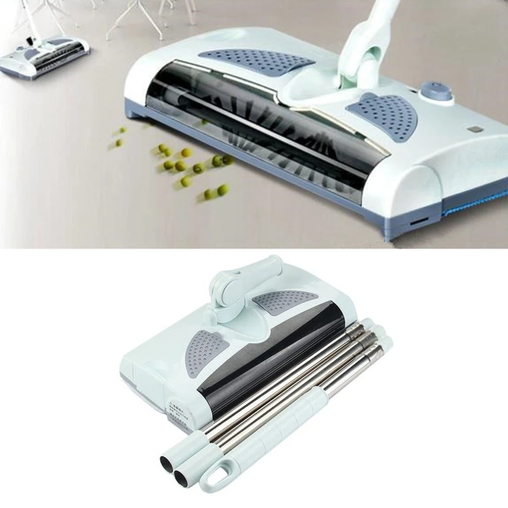 Eu Plug Low Noise Automatic Electric Sweeping Machine Wireless Hand Push Dustpan Vacuum Cleaner Machine Household