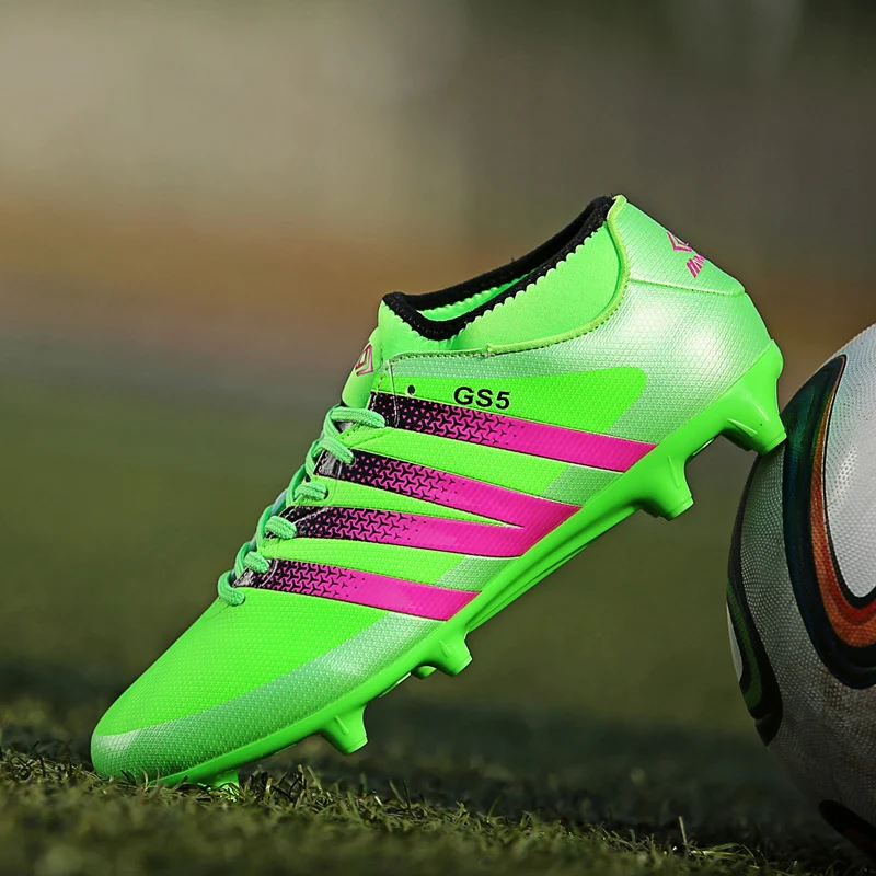 Mensoccer fútbol Zapatos FG Botas para hombres entrenamiento AG Botas largo spikes botas de futbol para hombres 35 -44