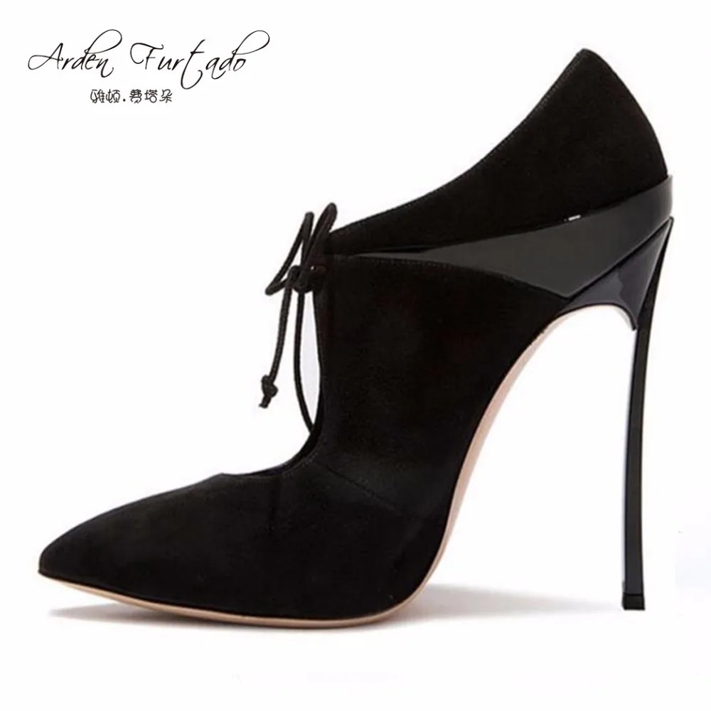 

2017 autumn extreme high heels shoes for woman 13cm party shoes thin heels slip-on ladies shoes ankle strap nude pumps stiletto