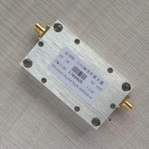

2W DVB-T COFDM Transmission Power Amplifier 303-550MHz Amp for UAV Drone Telemetry 2000mw