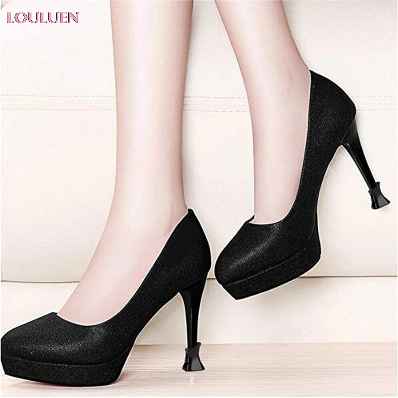 

LOULUEN 2019 Shoes Cushions Protective Cover Stiletto High Heel Shoes Protectors Heel Savers Stoppers Non-Slip Heel Cover #0605