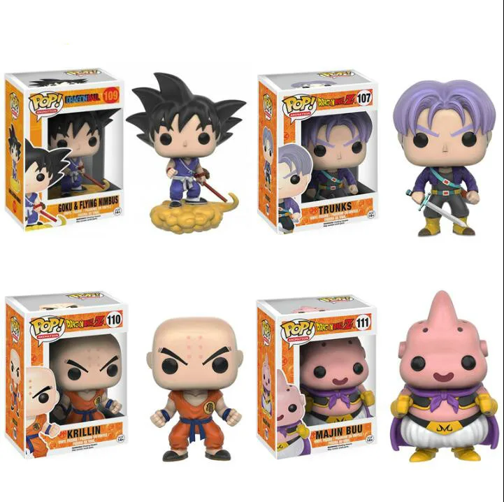 

2019 Funko Pop Anime DBZ Anime Dragonball Z Vegeta Goku God Doll Super Saiyan Movie Collectible Toys For Children