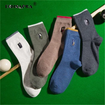 

[EIOISAPRA] Harajuku Embroidery Cotton Crew Mens Socks Week Skateboard Cool Stockings Men Ankle Socks Hip Hop Socks or Men Gift