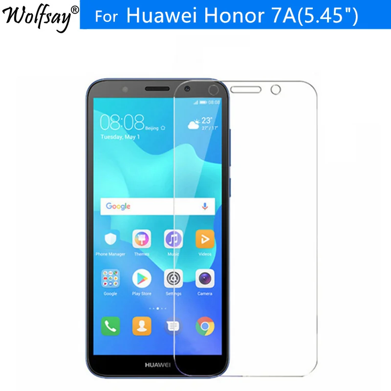 Защитное стекло DUALX3 для Huawei Honor 7S закаленное 9H пленка телефона 7A русская версия 5 45