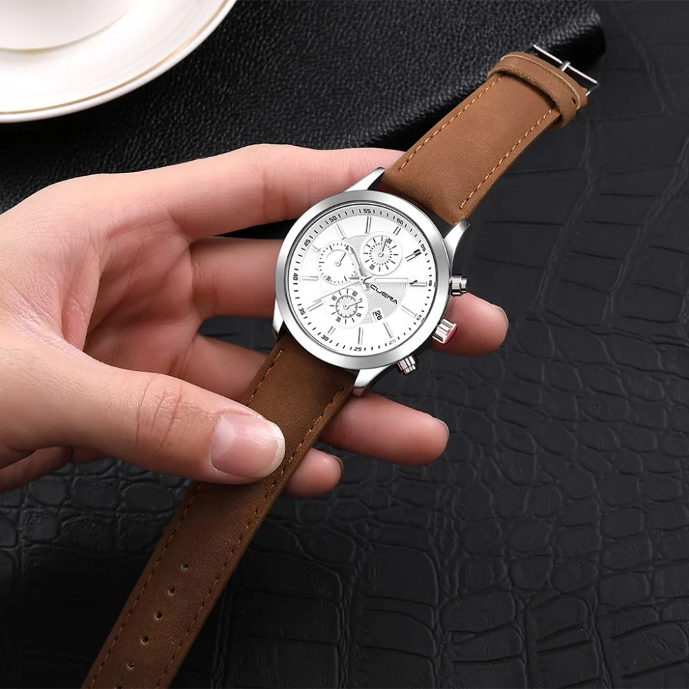 Мужские модные часы Saat reloj Mujer высокого качества кварцевые мужские спортивные часы повседневные наручные часы Relogio Masculino* A