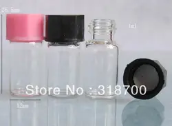 24X1 мл прозрачный мини флакон бутылка с пластиковой крышкой, пробирки. 0,5 мл, 1 мл доступна