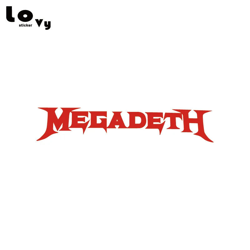 Megadeth виниловые автомобильные наклейки/наклейка на бампер автомобиля оформление окон и дверей CA1210