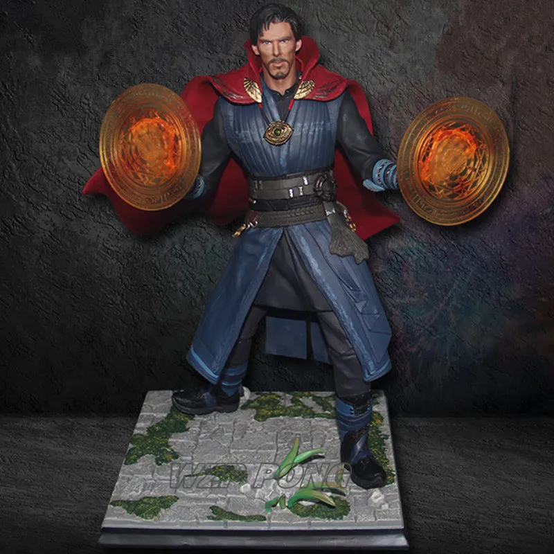 

28cm Avengers Endgame Doctor Strange Battle Form Figurine Dolls Toys PVC Action Figure Collectible Model Toy Christmas Gift