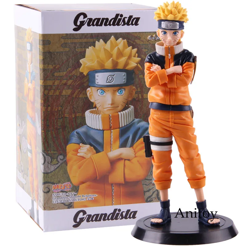 

Naruto Shippuuden Grandista Shinobi Relations Uzumaki Naruto Figure PVC Anime Action Figure Collectible Model Toy