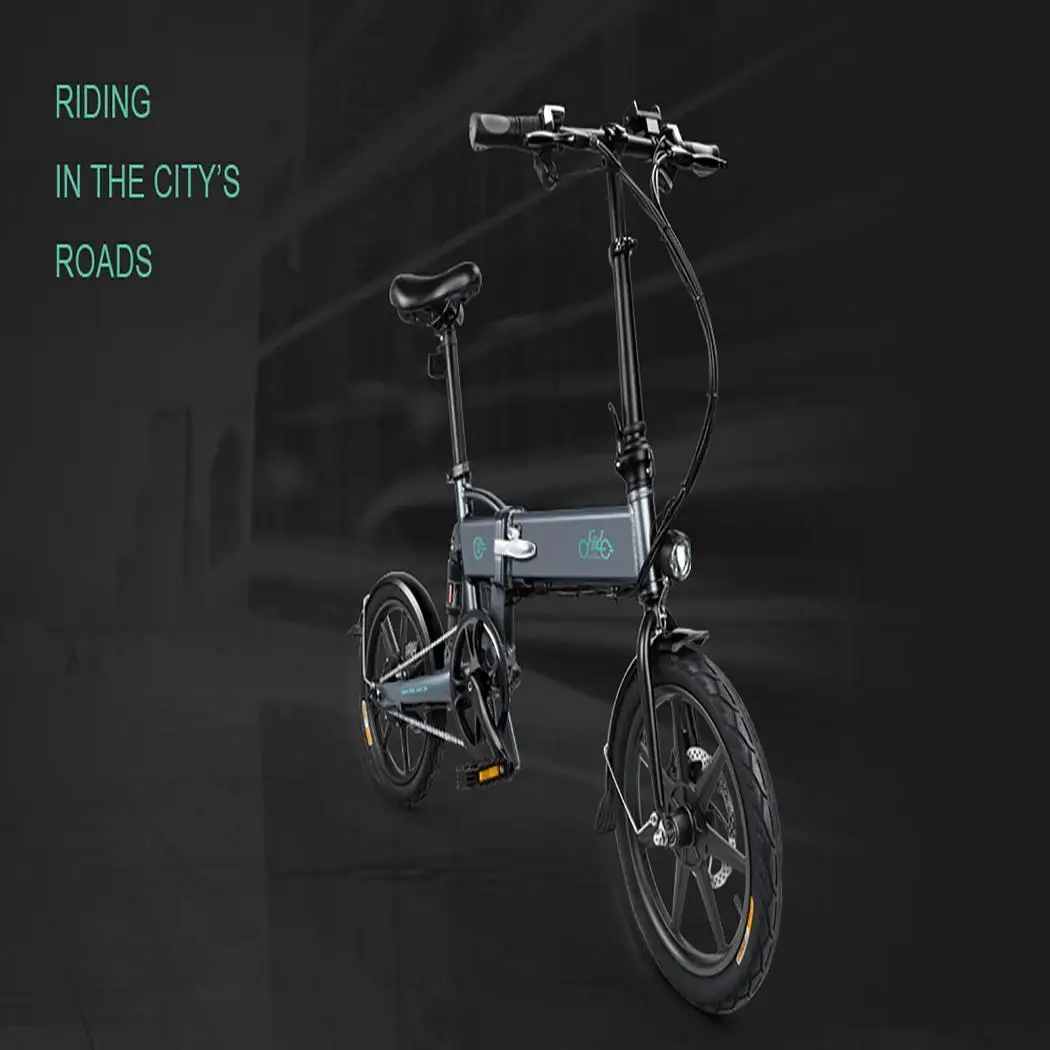Discount Aluminum Alloy Folding Electric Bicycle With Pedals 250W D2 Casual, Travel, Outdoor, etc Hub Motor EU Plug 5