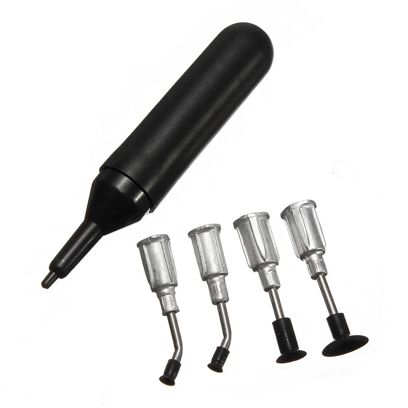 4 в 1 Вакуумный сосание Sucker Pen IC SMD Палочки er ручной инструмент+ 4 всасывания заголовков
