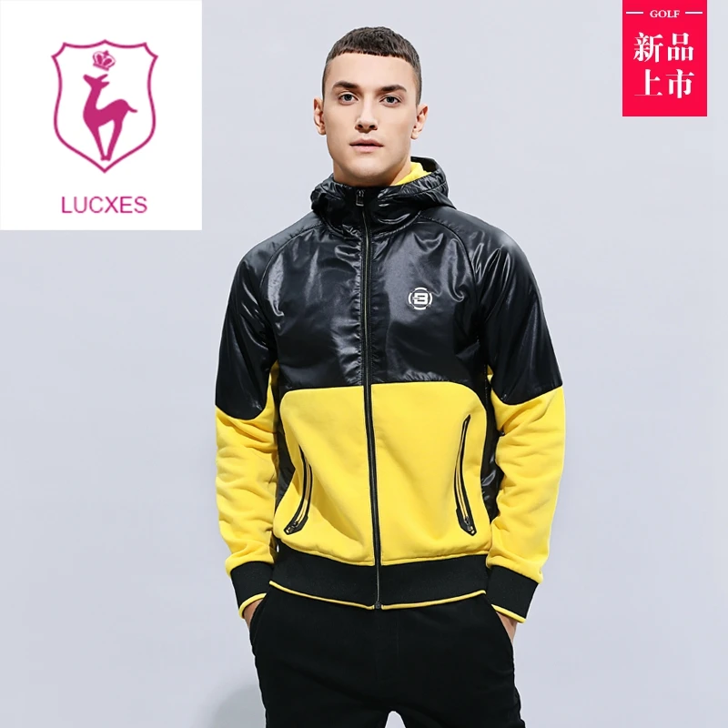Buy lucxes Spring Autumn Men Golf Jackets Coat Striped