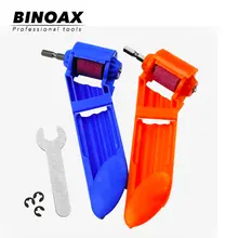 BINOAX новая портативная точилка для сверл износостойкий корунд шлифовальный круг электрическая дрель вспомогательный инструмент